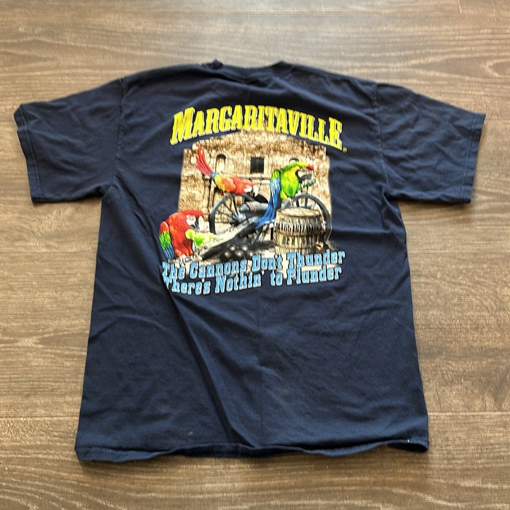 Blue San Antonio Margaritaville Alamo Shirt